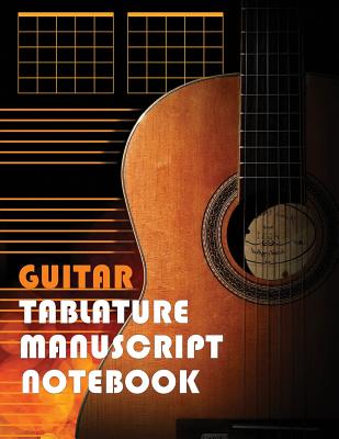 Guitar Tablature Manuscript Notebook Wide Guitar Tab Line Spacing