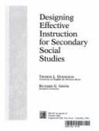 Designing Effective Instruction for Secondary Social Studies