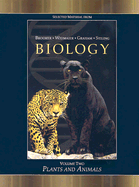 Plants and Animals Volume II: Selected Material from Brooker, Widmaier, Graham, Stiling