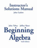 Beginning Algebra