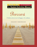 Audio for Student Activity Manual for Percorsi: L'Italia Attraverso La Lingua E La Cultura