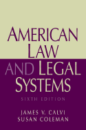 American Law and Legal Systems