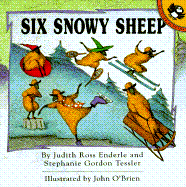 Six Snowy Sheep