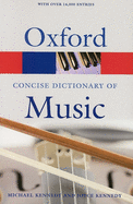 The Concise Oxford Dictionary of Music