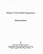 Windows 3.0 for Basic Programmers