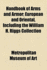 Handbook of Arms and Armor; European and Oriental, Including the William H. Riggs Collection
