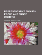 Representative English Prose and Prose Writers