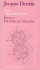 Spurs: Nietzsche's Styles/Eperons: Les Styles de Nietzsche