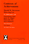 Contexts of Achievement: A Study of American, Chinese, and Japanese Children