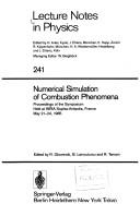 Numerical Simulation of Combustion Phenomena Bernard Larrouturou, Roger Temam, Roland Glowinski