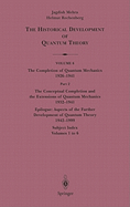 The Conceptual Completion and Extensions of Quantum Mechanics 1932-1941. Epilogue: Aspects of the Further Development of Quantum Theory 1942-1999: Subject Index: Volumes 1 to 6