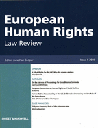 European Human Rights Law Review 2011 Jonathan Cooper