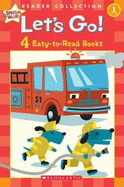 Let's Go! 4 Easy-To-Read Books