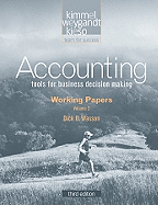 Accounting, Working Papers, Volume 2, Chapters 14-23: Tools for Business Decision Making