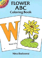 Flower ABC Coloring Book