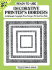 Ready-To-Use Decorative Printer's Borders: 32 Different Copyright-Free Designs Printed One Side