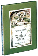Favorite Works of William Blake: Three Full-Color Books