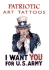 Patriotic Art Tattoos