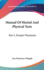 Manual of Mental and Physical Tests: Part I, Simpler Processes