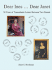 Dear Ines ... Dear Janet: 50 Years of Transatlantic Letters Between Two Friends