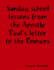 Sunday School Lessons from the Apostle Paul's Letter to the Romans