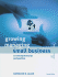 Growing and Managing a Small Business: An Entrepreneurial Perspective