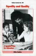 Equality and Quality: Socialist Plan for Education