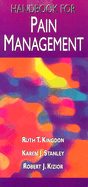 Handbook for Pain Management