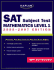 Kaplan SAT: Mathematics Level 1