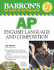 Barron's AP English Language and Composition