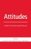 Attitudes: Insights from the New Implicit Measures