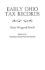 Early Ohio tax records.