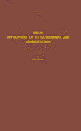 Berlin: Development of Its Government and Administration
