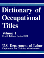 department of labor dictionary of occupational titles