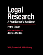 Legal Research: A Practitioner's Handbook
