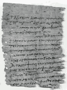 Oxyrhynchus Papyri 70