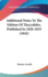 Additional Notes to the Edition of Thucydides, Published in 1828-1835 (1842)