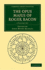 The Opus Majus of Roger Bacon 2-Volume Set