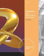 Precalculus: Real Mathematics, Real People