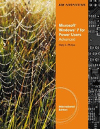 New Perspectives on Microsoft Windows 7 for Power Users