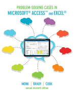 Problem Solving Cases in Microsoft Access and Excel