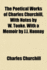 The Poetical Works of Charles Churchill, with Notes by W. Tooke. with a Memoir by J.L. Hannay