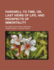 Farewell to Time, Or, Last Views of Life, and Prospects of Immortality; Including Devotional Exercises