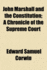 John Marshall and the Constitution: A Chronicle of the Supreme Court