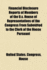 Financial Disclosure Reports of Members of the U.S. House of Representatives of the Congress from Submitted to the Clerk of the House Pursuant