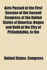 Acts Passed at the First Session of the Second Congress of the United States of America; Begun and Held at the City of Philadelphia, in the