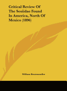 Critical Review of the Sesiidae Found in America, North of Mexico (1896)