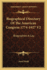 Biographical Directory of the American Congress 1774-1927 V2: Biographies A-Lay