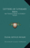 Letters of Literary Men: Sir Thomas More to Robert Burns