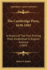 The Cambridge Press, 1638-1692: A History of the First Printing Press Established in English America (1905)